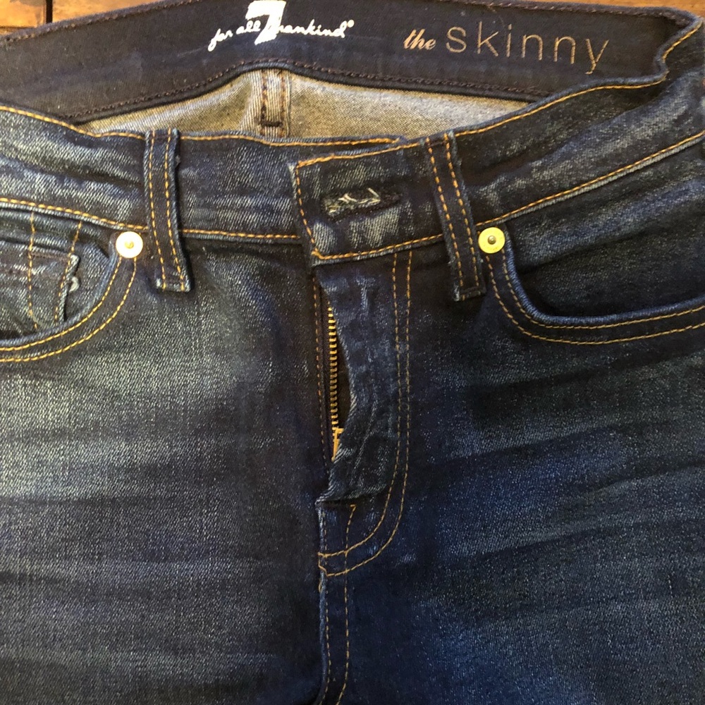 7 for all man Kind skinny jeans